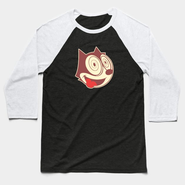 Stay High Felix The Cat 7 Baseball T-Shirt by Punk Fashion